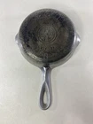 Griswold 709 D #3 Skillet, smooth bottom, Nickel Finish Cast Iron Pan