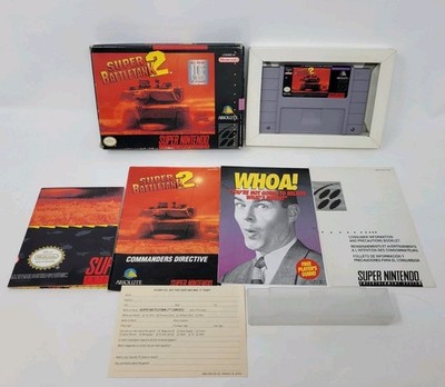Super Battletank 2 For Super Nintendo (SNES) CIB Complete Battle Tank