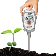 3-in-1 Soil Test Kit, Soil Moisture Meter/Soil pH Meter/Fertility Tester, Soi...