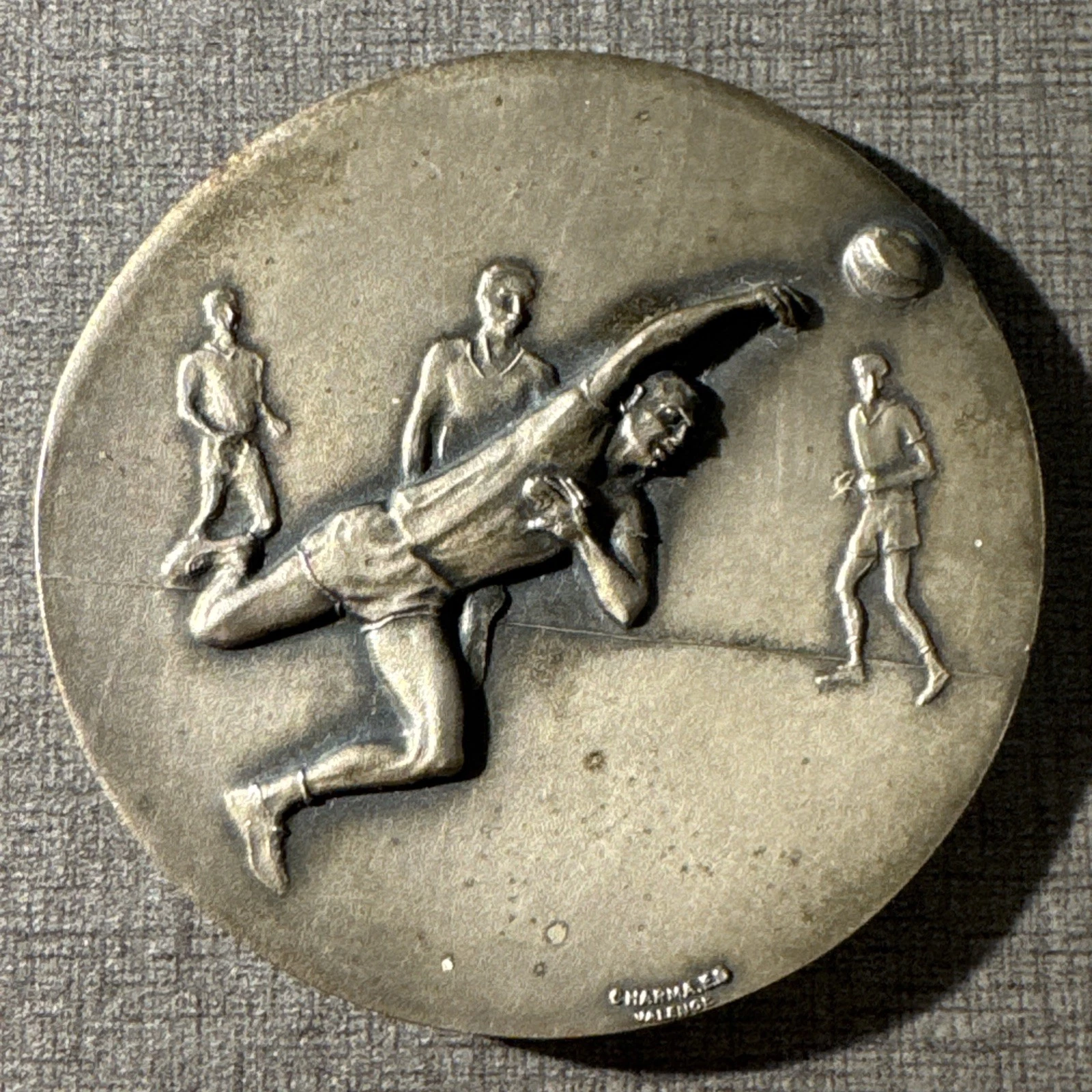 Médaille Charma.ED Valence Métal À Identifier