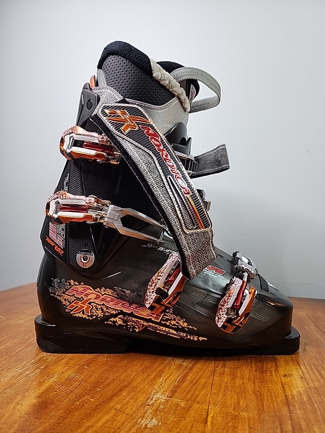 SALOMON Scarponi da sci Nordica Hot Rod 85 US uomo taglia 8 5 Mondo 26 5 grigio 305 mm made in Hungary
