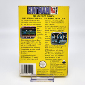 Batman: Return of the Joker &ndash; Nintendo NES &ndash; NOE CIB &ndash; Hervorragender...