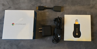 Google Chromecast HDMI TV Streaming Device First Gen 