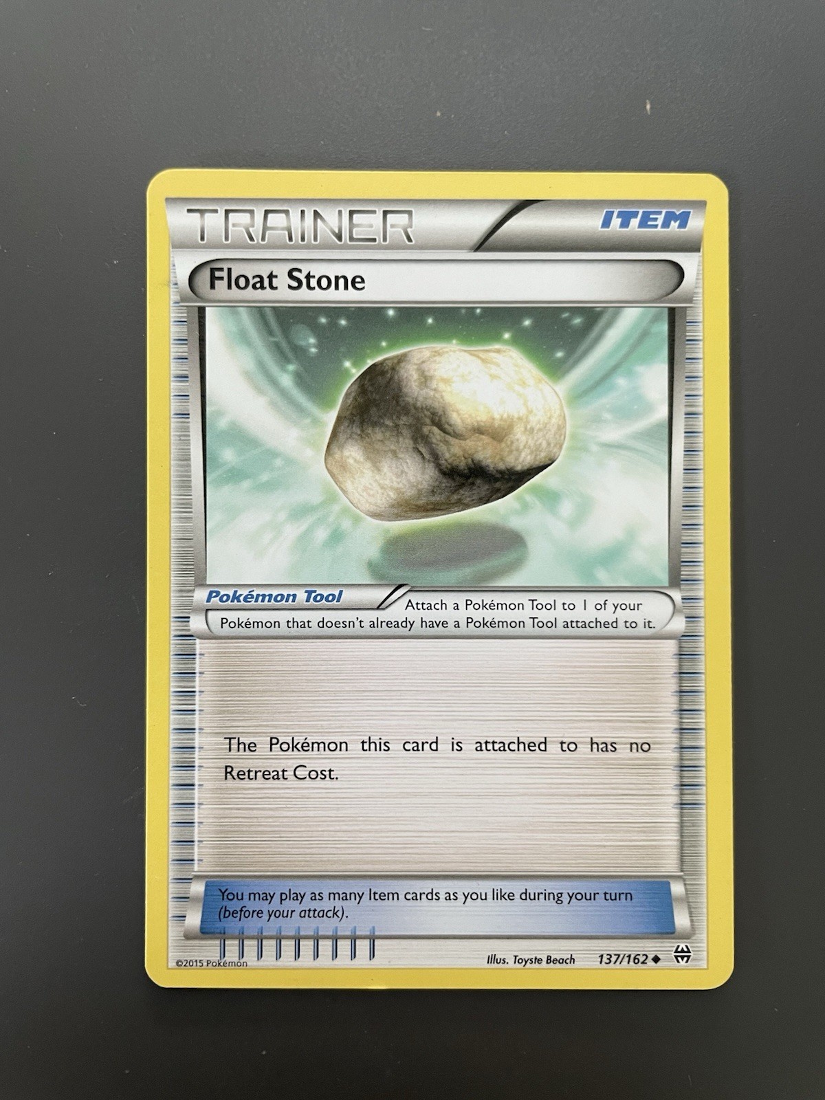 Pokémon Float Stone Uncommon 137/162 - XY Breakthrough