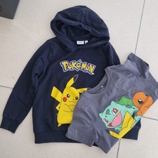 Pokemon clothes, Light hooded Sweatshirt and t-shirt  size 6 years.