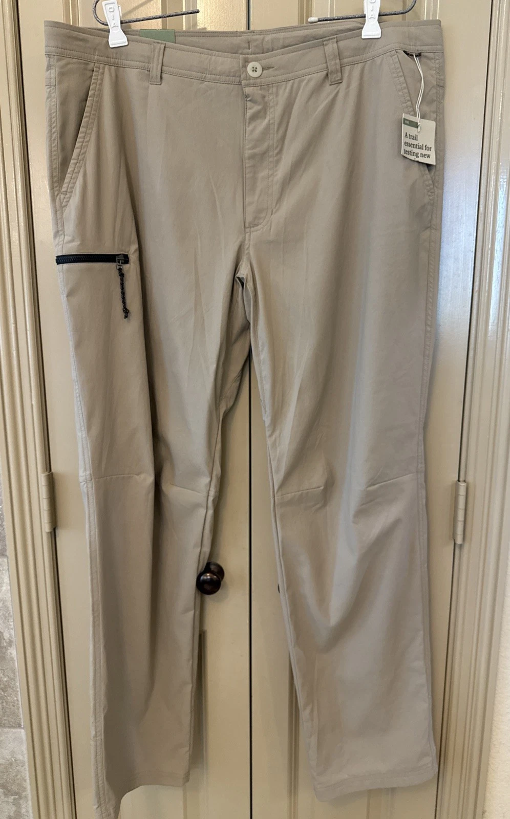 REI Coop Trailmade Hiking Pants 40 X 32 Tan Outdoor Cargo Nylon Stretch NWT
Opens in a new window or