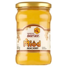 5900597000054 Sdecki Bartnik Mi&oacute;d pszczeli nektarowy akacjowy 400 g BARTNIK