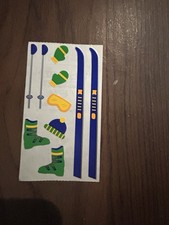 5 Sheets Frances Meyer Skiing Stickers