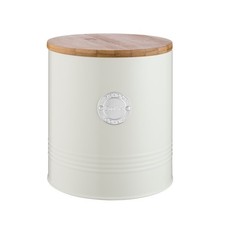 Typhoon Living Tea Coffee Sugar, Bread Bin, Kettle, Scales, Storage Tins - Cream
