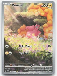 Pawmi 226/091 Paldean Fates Illustration Rare