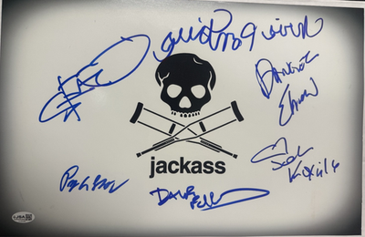 Jackassページ JACKASS Authentic Cast Signed x7 