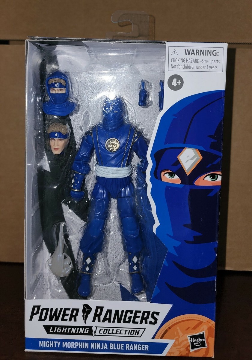 Power Rangers Lightning Collection 30th Anniversary Deluxe MMPR Blue