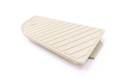 2017 -2019 AUDI Q7 FRONT LEFT FOOT REST DEAD PEDAL COVER OEM 4M1864777A BEIGE_UX - Picture 4 of 12