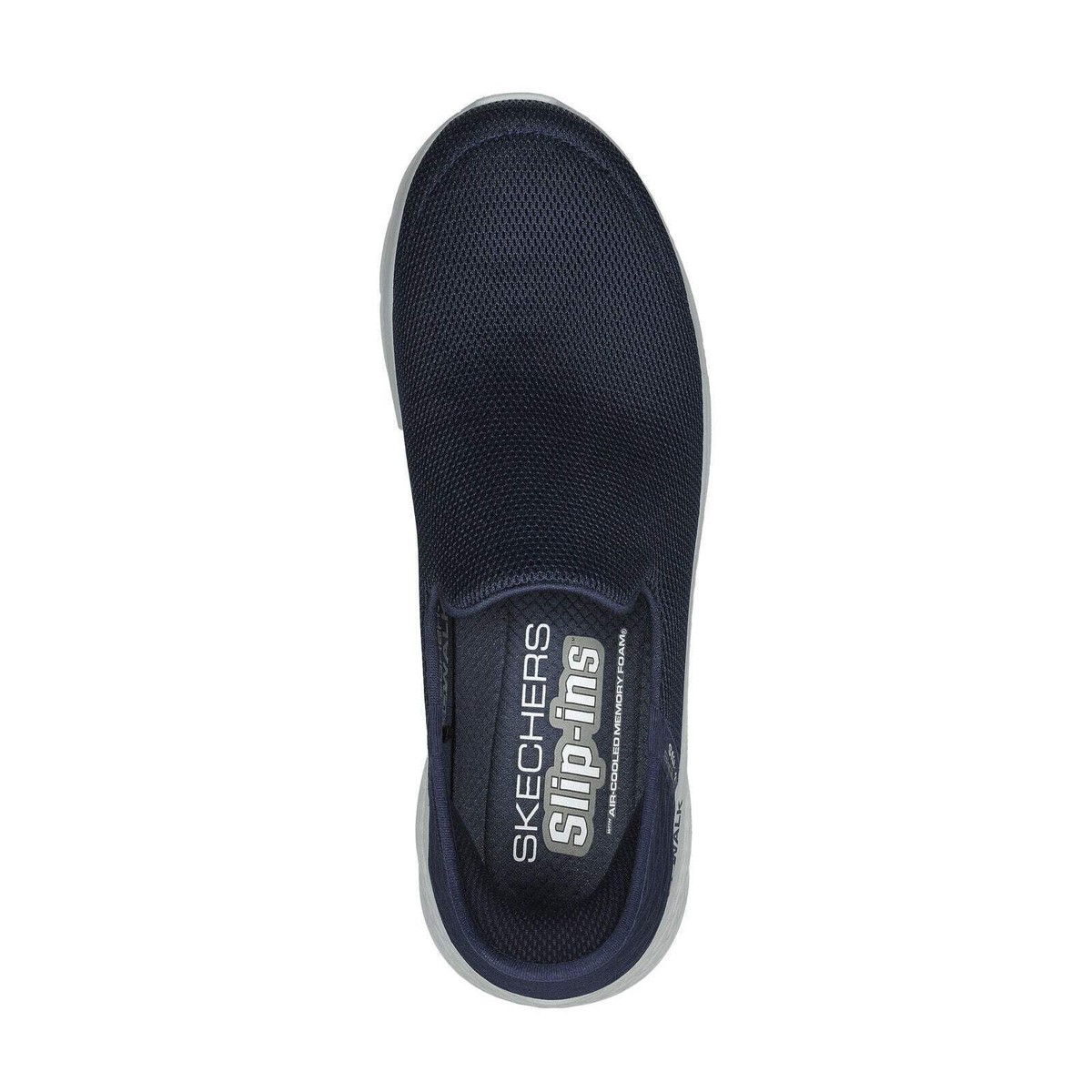 Skechers 216491 Go Walk Flex No Hands Mens Navy Blue Textile