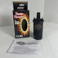 NEW Pertronix 40111 Flame-Thrower Coil 40,000 Volt 1.5 ohm Black Epoxy