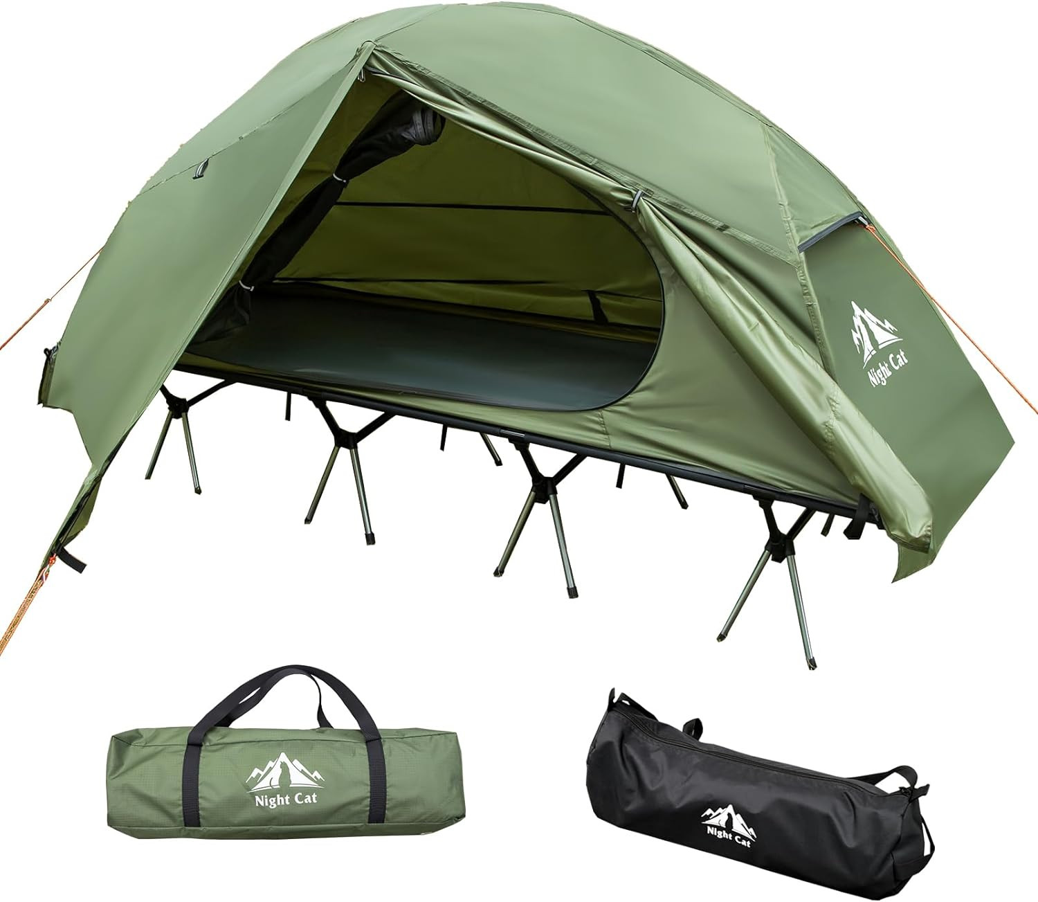OFF-GROUND CAMPING COT TENT Waterproof  Single Person Portable
