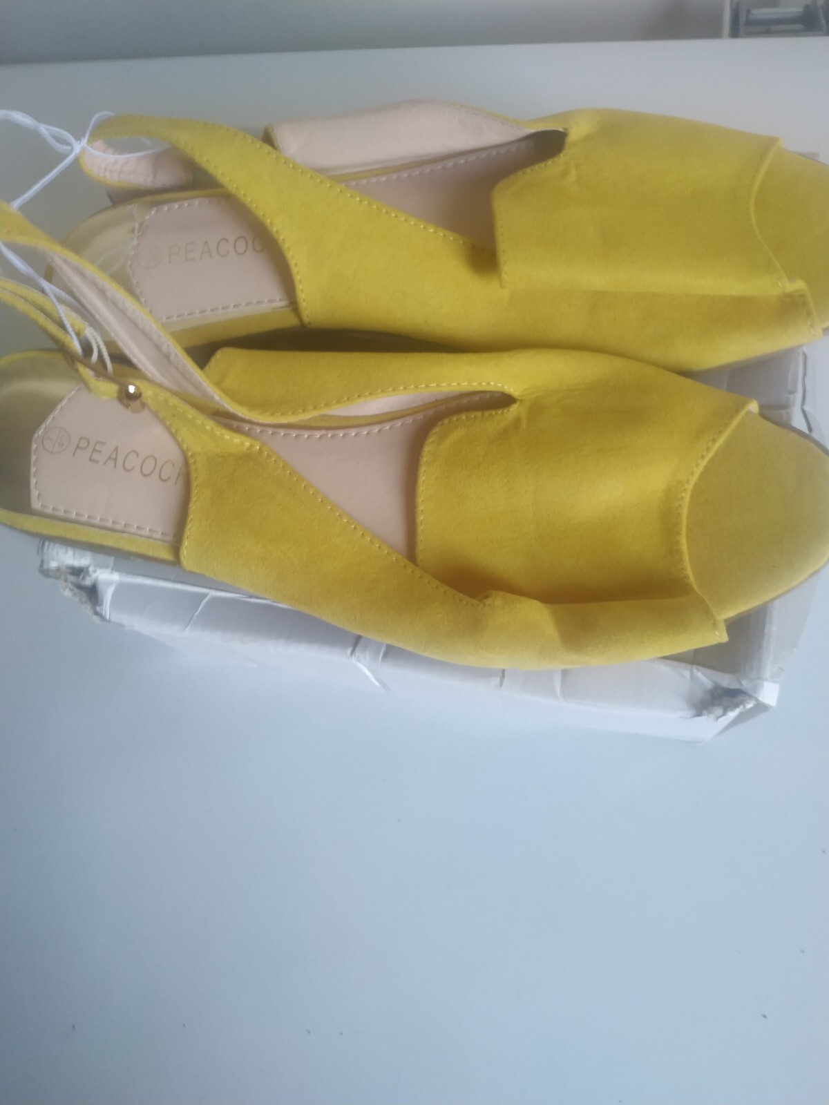 APL Sandali donna giallo pavone