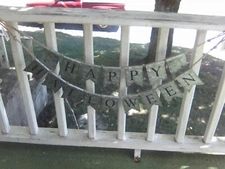 2 PC Transpac Happy Halloween Banner