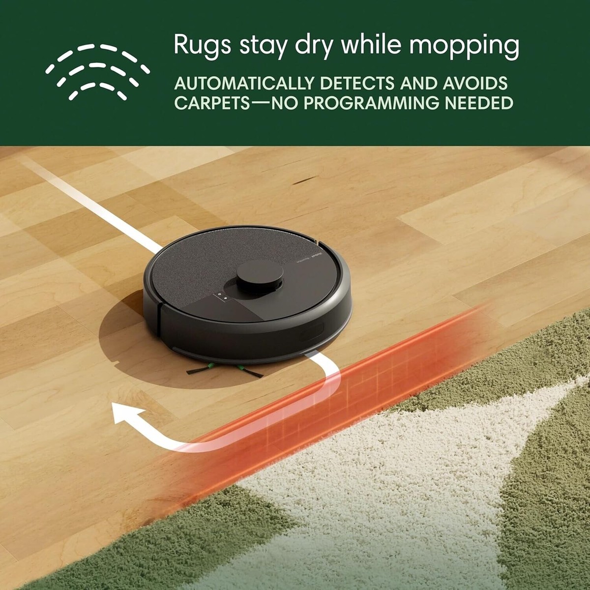 iRobot Roomba 105 Combo Vacuum & Mop + AutoEmpty Dock, LiDAR, Self