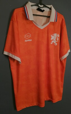 MENS HOLLAND COMMEMORATIVE 1992 NETHERLANDS SOCCER FOOTBALL SHIRT