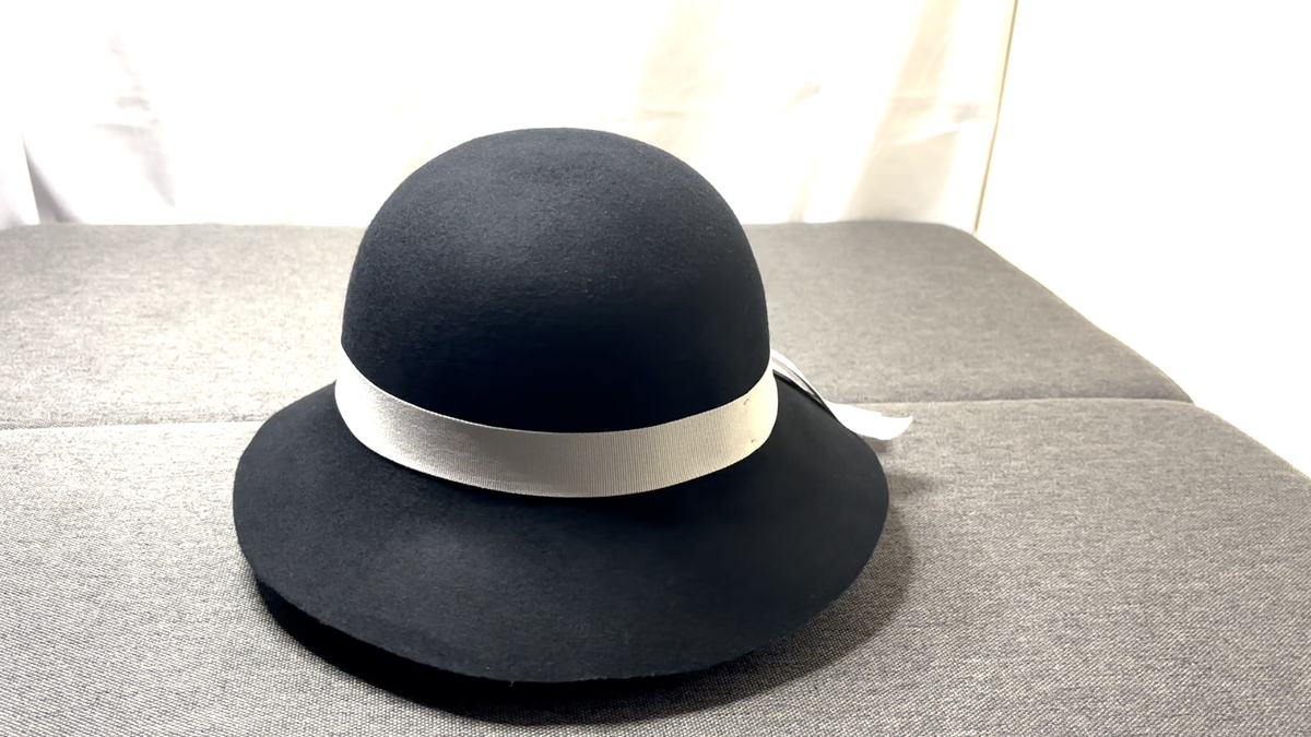 New Banana Republic Wool Hat Black/White Size S/M SHIPS FREE  display picture 3