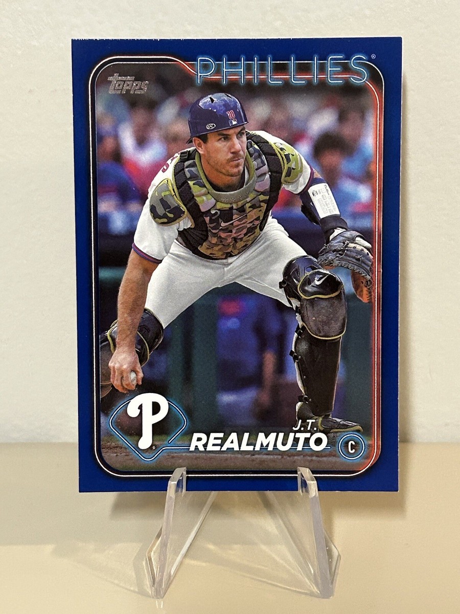 2024 Topps Series 1 Royal Blue Parallel J.T. Realmuto #194