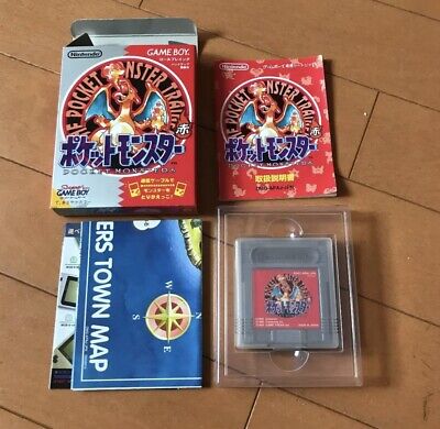 Pokemon Red Green Blue 3 set Nintendo Pocket Monsters GameBoy GB