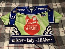 2002 Nurnberg Ice Tigers Martin Reichel Hockey Jersey Size 52 DEL Playoffs