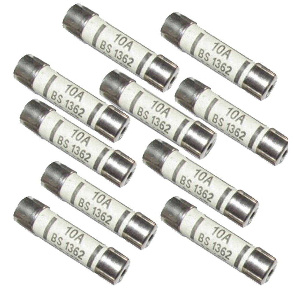 その他 Fauser ES10 BS10 6mm x 25mm 240V 10A BS1362 Ceramic Fuse | eBay