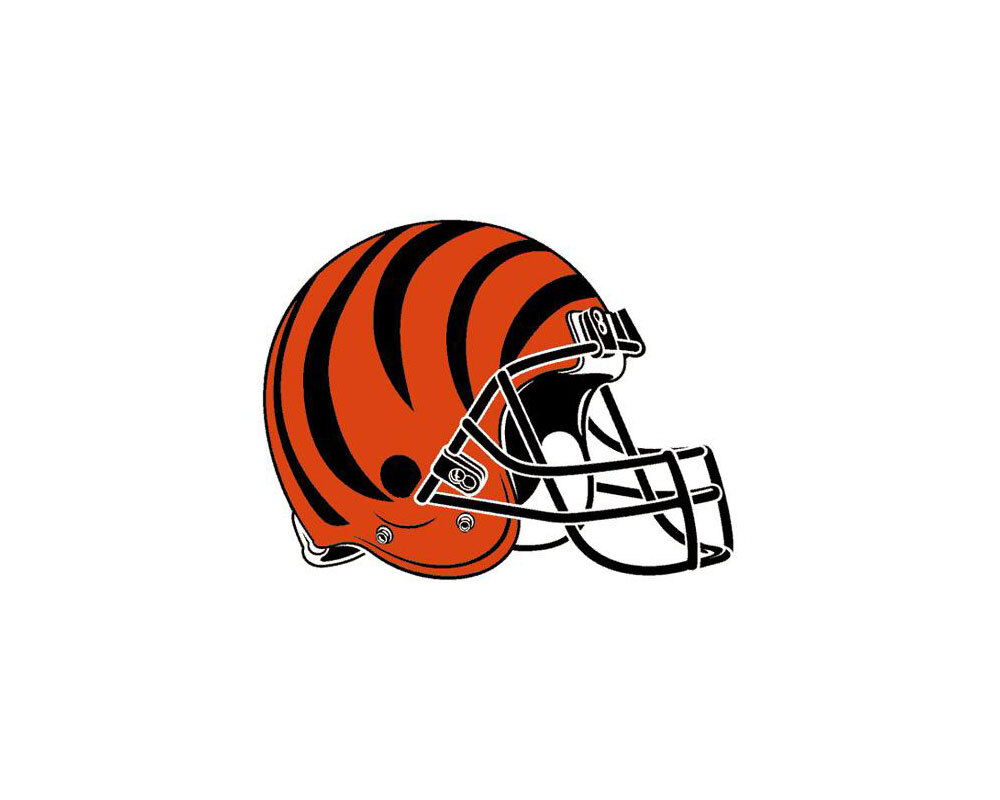 Наклейки/татуировки с логотипом команды Cincinnati Bengals (3 упаковки)