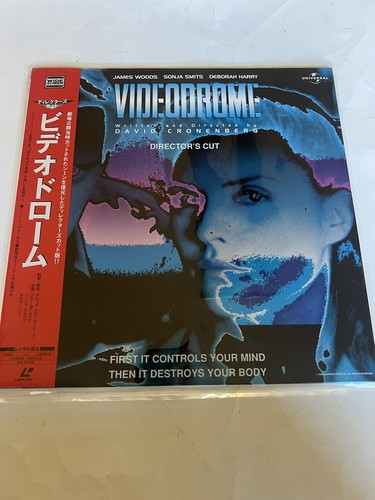 LASERDISC VIDEODROME: Widescreen Dir/Cut 1998 Release - Japan Import Horror
