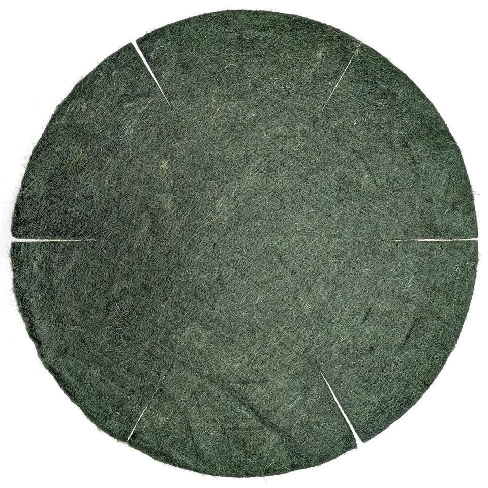 ELIXIR GARDENS Natural Green Jute Liners for Hanging Basket Planter (12", 14", 16" & 18" Sizes)