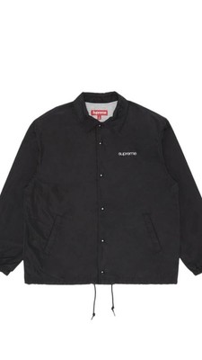 Supreme Nyc Coaches Jacket Black L
