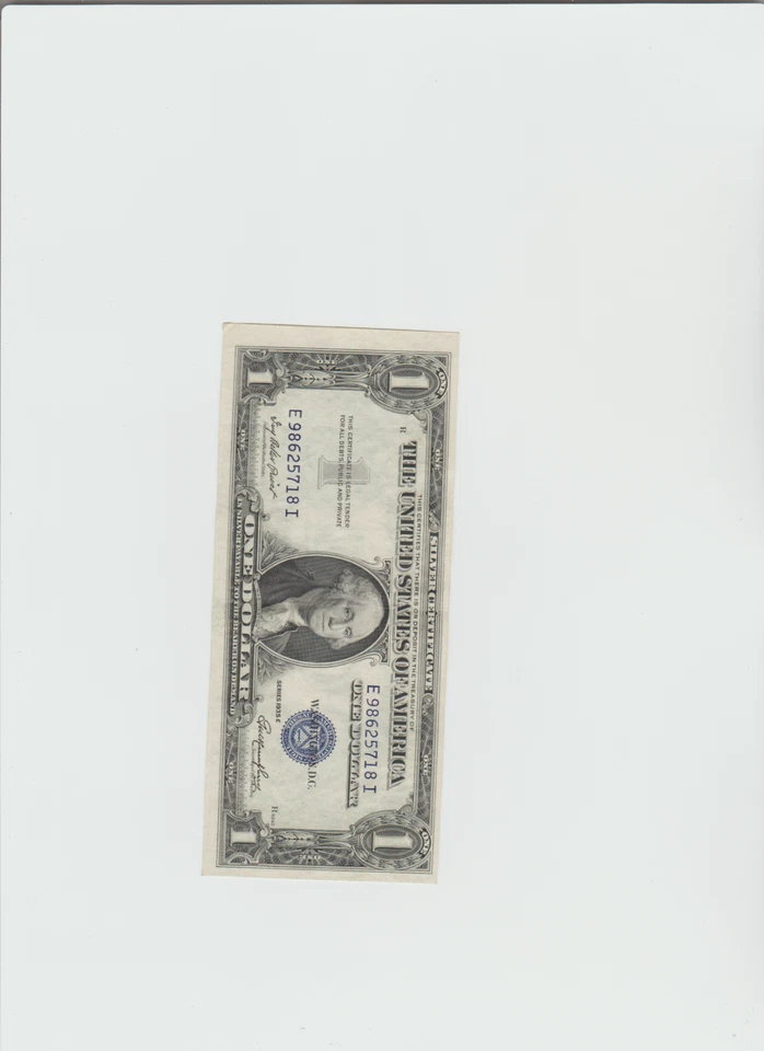 Lightly Circulated 1935-E Silver Certificate - Image 3 of 4
