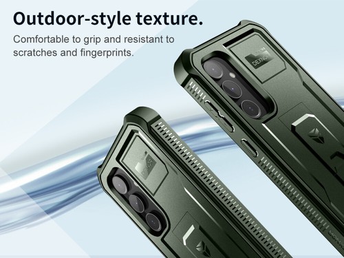 Dexnor Full Body Case for Samsung Galaxy S23 FE Shockproof Cover with Kickstand - Picture 65 of 72