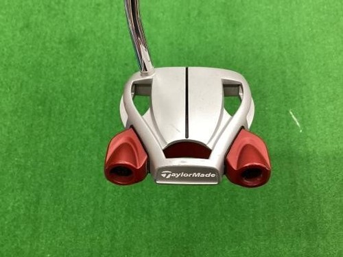 Taylor Made Spider Tour RED Double Bend 33.5" Putter & Cover EXPRESS from JAPAN - Picture 2 of 5