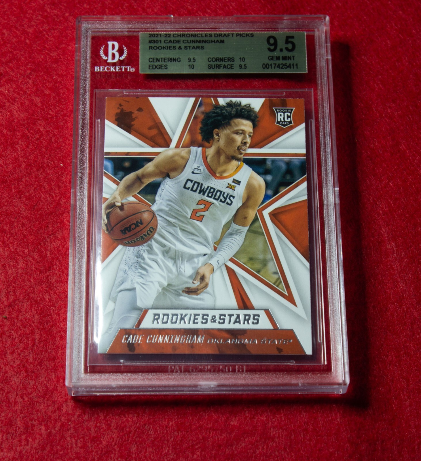 2021-22 Panini Chronicles Draft Picks - Rookies & Stars #301 Cade Cunningham