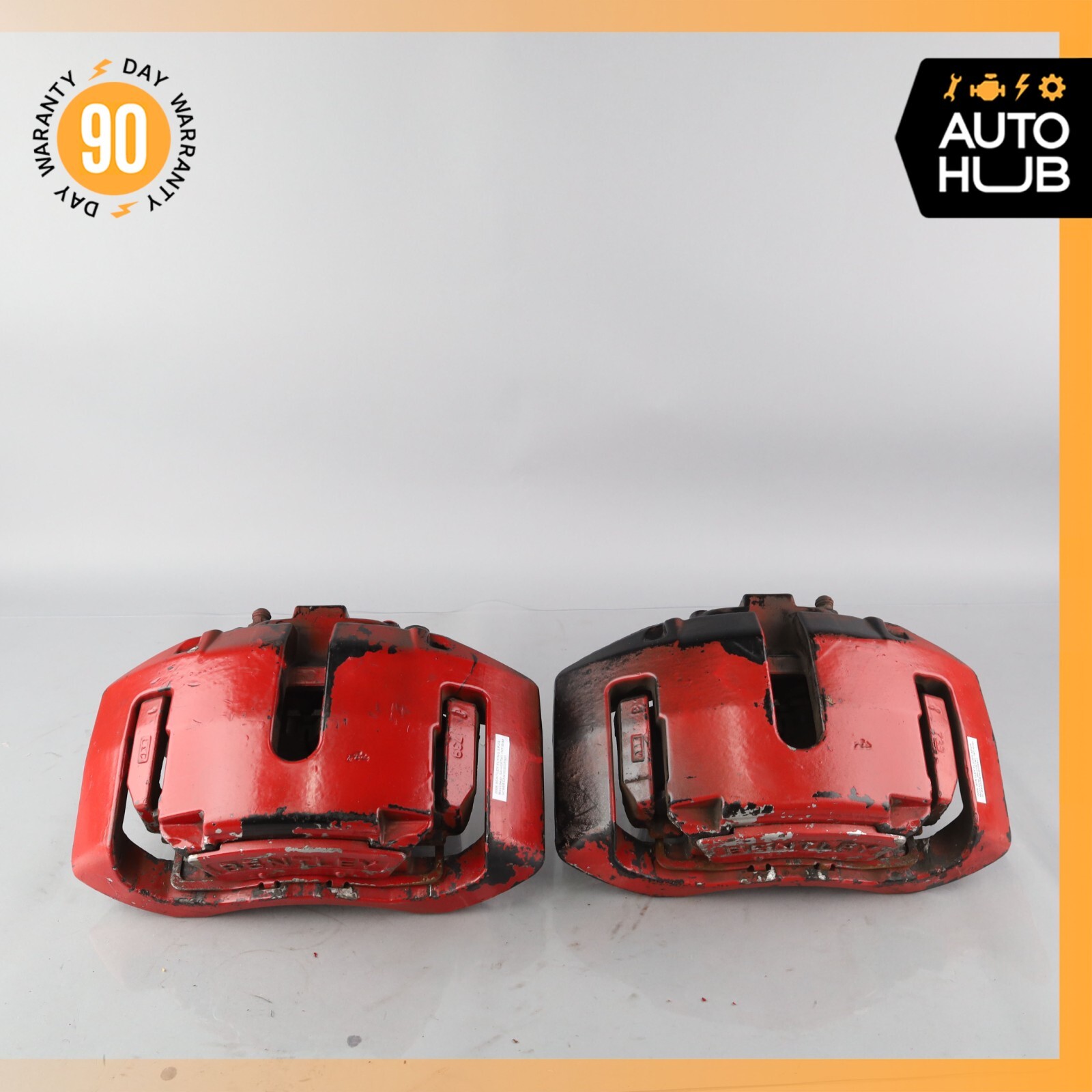 Bentley Continental Flying Spur Front Brake Calipers Left and Right Set OEM 53k