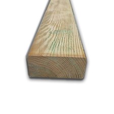 Listello in legno di pino massello 4,5x9 cm, impregnato in autoclave, da 1 a 4 m