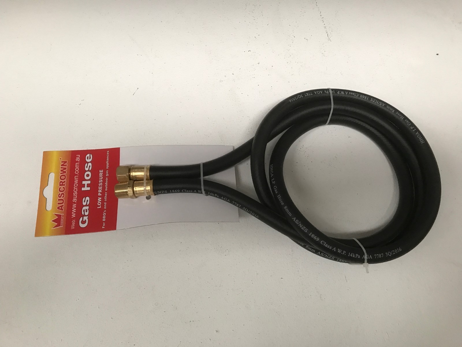 LPG Gas BBQ Hose 1.8mt 8 mm 3/8" BSPM x 1/4"BSPF Fittings 50/C eBay