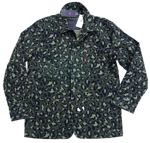 VESTE EN JEAN IMPRIMÉE - Bleu moyen | France