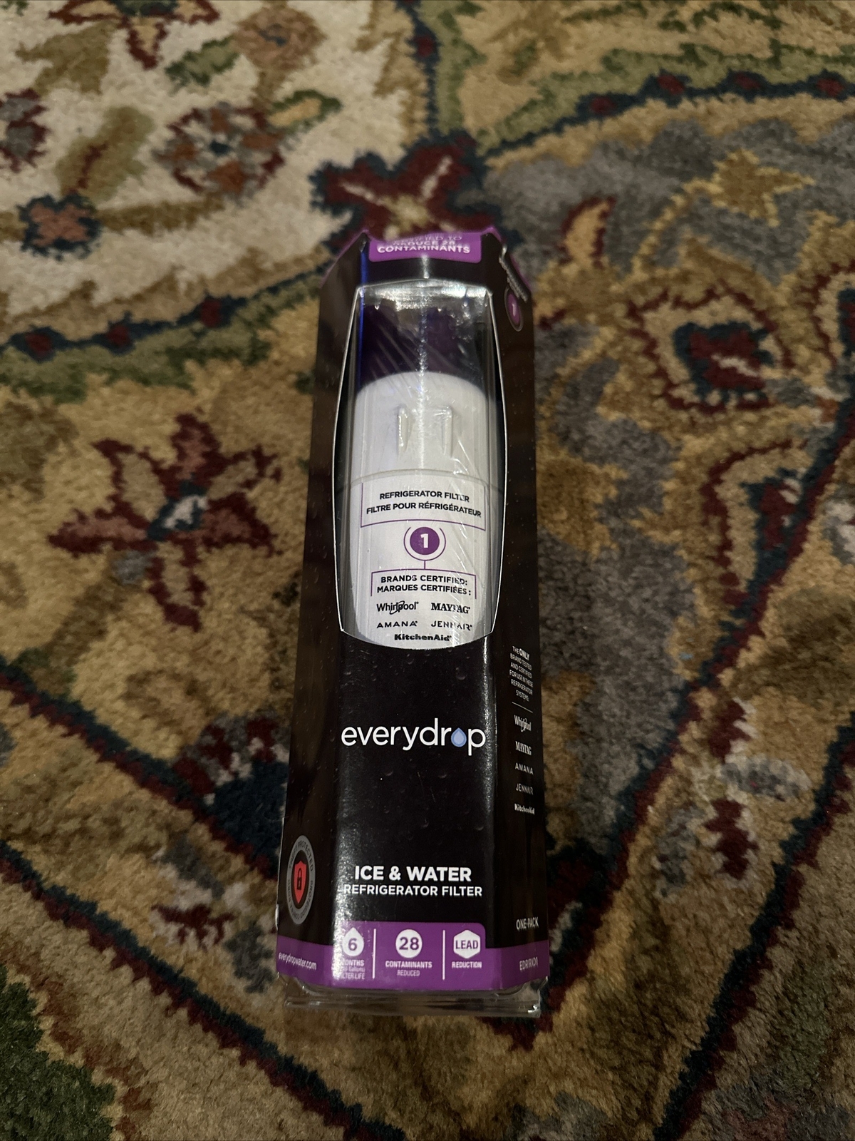 EveryDrop Water Filter 1 Refrigerator Whirlpool EDR1RXD1 *NEW