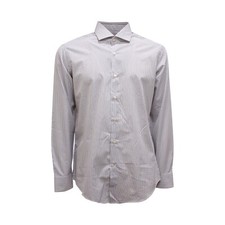 L0147 CAMICIA UOMO BORDONI MAN STRIPED SHIRT