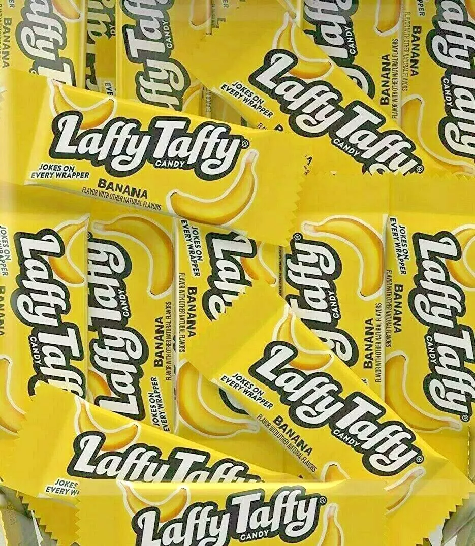 Laffy Taffy - Banana - Mini - Economy Candy