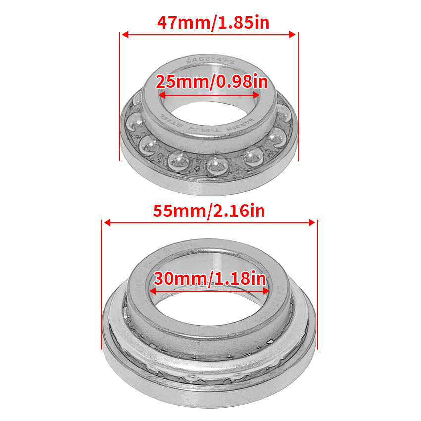 Steering Head Bearing Kit for Yamaha YZF R3 MT03 MT-09 FZ6R FZS600