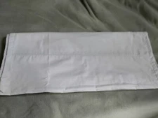 Pack Of Two  Standard Textile Centium Satin White Sateen Pillowcases Number...17