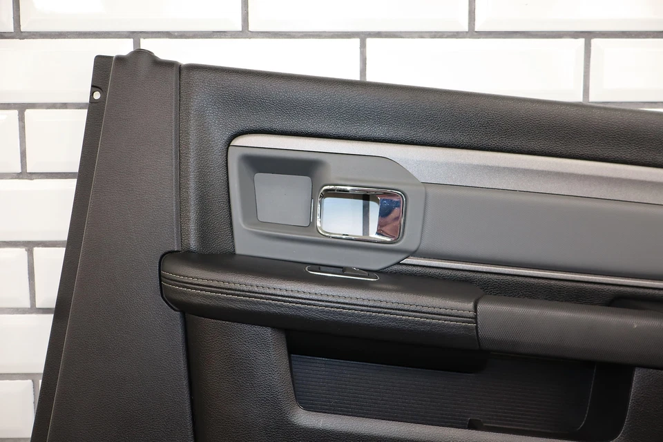 2017 Ram 2500 Power Wagon Right Rear Interior Door Panel (Diesel Gray/Black) - Image 2 of 4