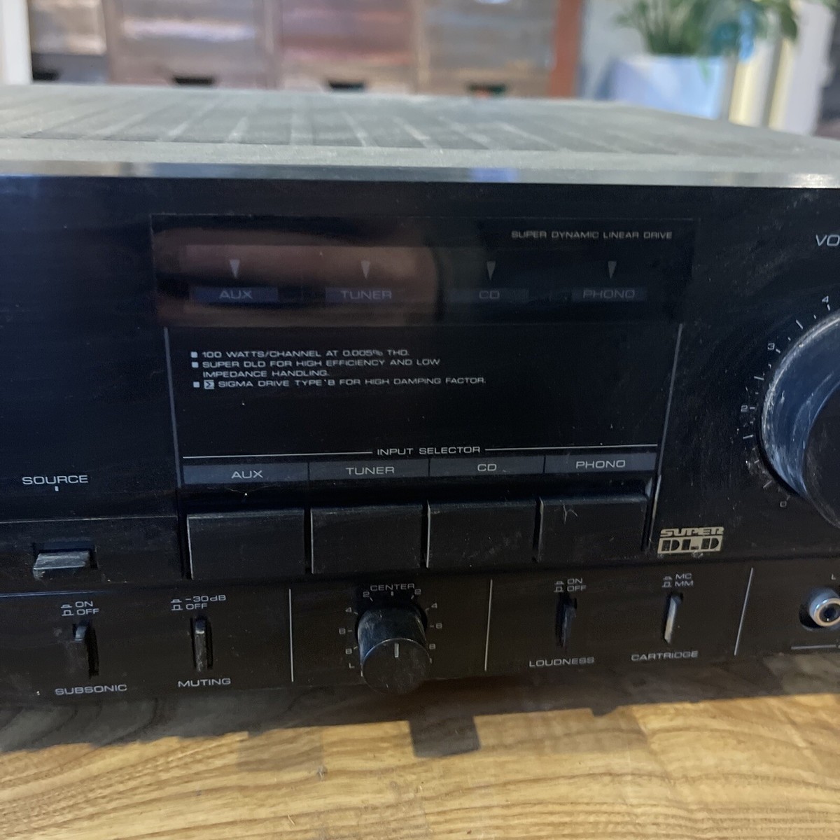 Kenwood KA-880SD Stereo Integrated Amplifier Untested Repair No