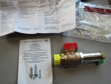 New Ratermann Herose SVB-D-400-FCHH , Bronze 3/4" x 1" Safety Valve , 400 PSI