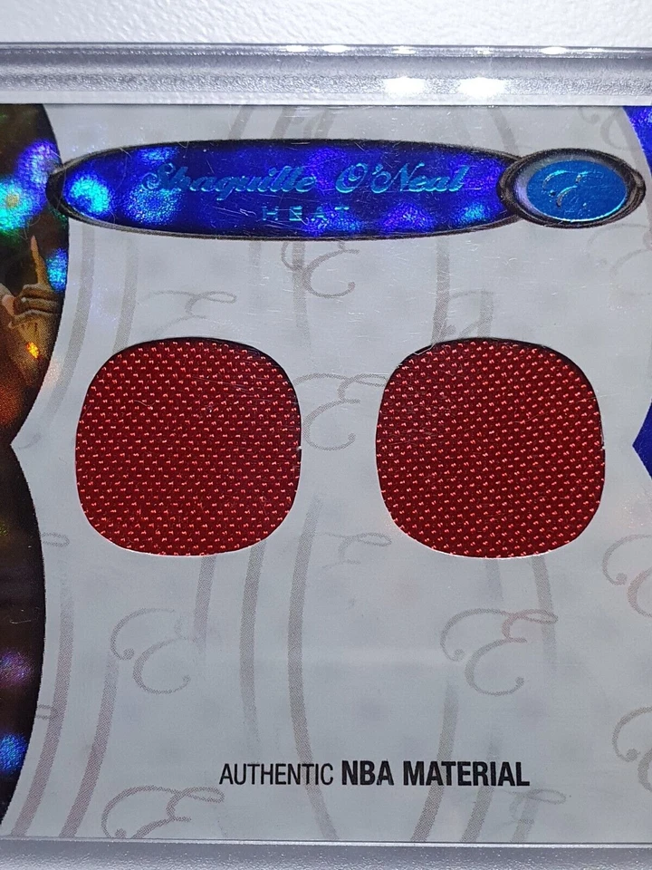 Bowman Elevation Shaquille O'Neal 2006 #parche/79 camisetas dobles usadas en el juego - raras Foto 2 de 4